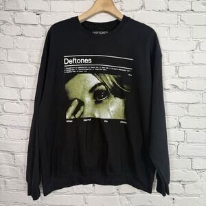 Deftones Miles Beyond The Sound Size XL Crewneck Sweatshirt Black 2023 Band